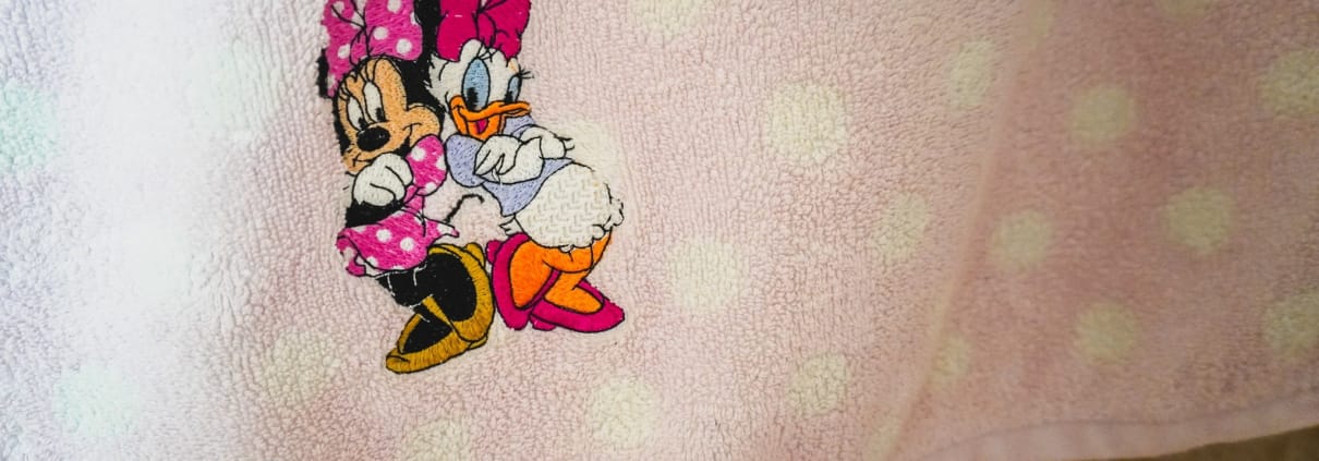 Bagnetto Bambini Attività Rilassanti Divertenti Asciugamano Minnie Paperina