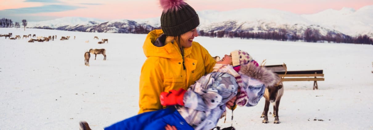 Vestiti Sostenibili Inverno Mamma Figlia Bambina