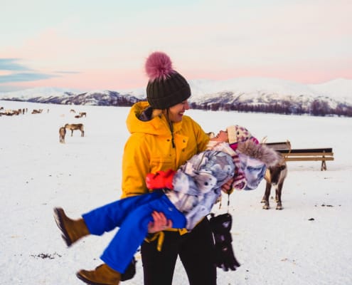 Vestiti Sostenibili Inverno Mamma Figlia Bambina