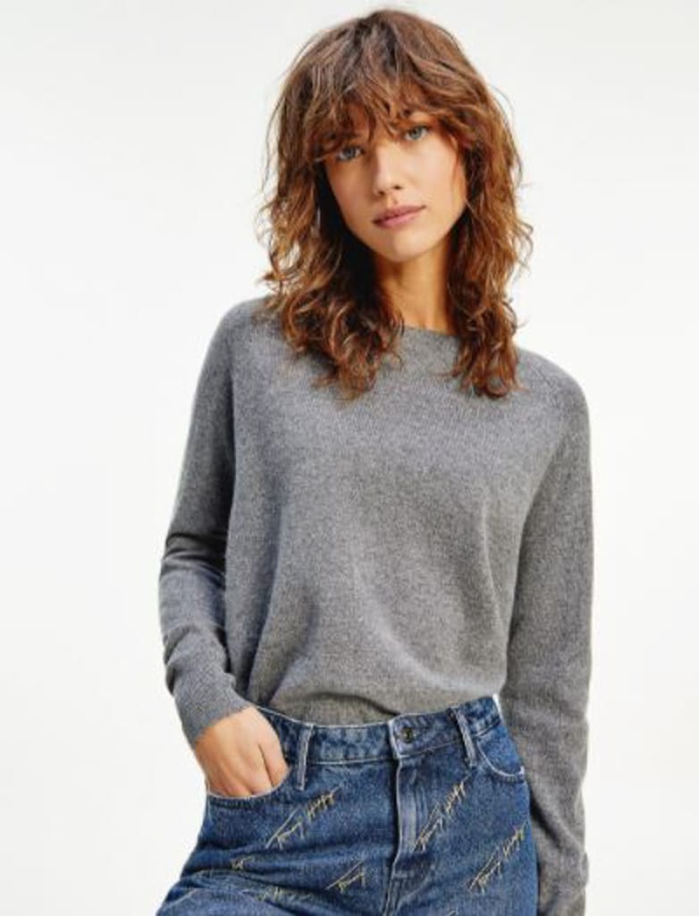 Vestiti Sostenibili Inverno Maglia Tommy Hilfiger