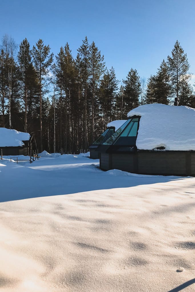 Viaggio Nord Rovaniemi Lapponia Finalndia Esperienza Artica Inverno Dormire Appuka Resort