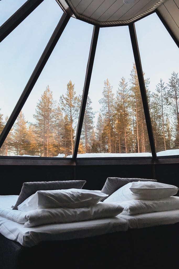 Viaggio Nord Rovaniemi Lapponia Finalndia Esperienza Artica Inverno Dormire Appuka Resort