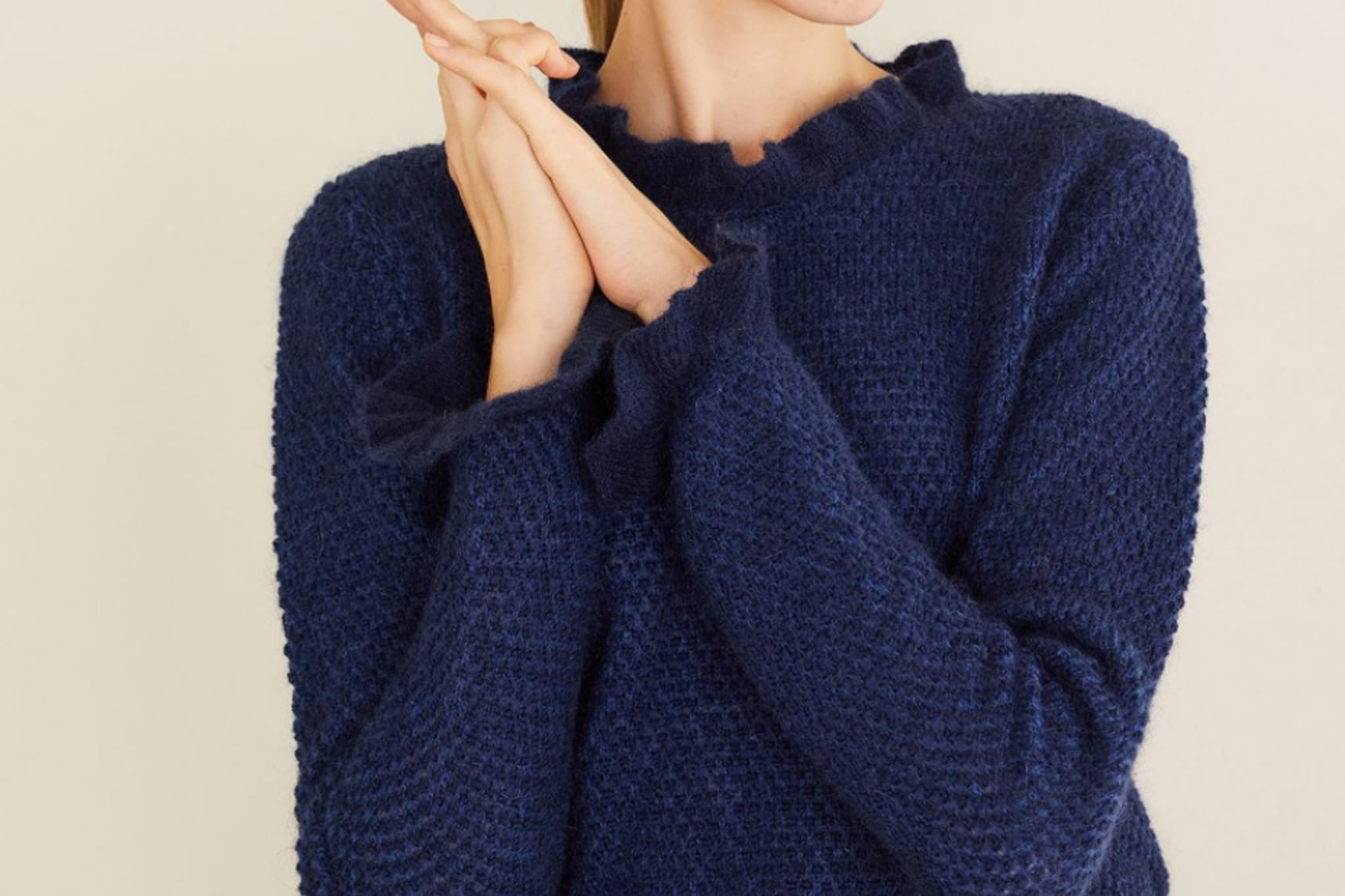 Lazzari Brand Sostenibile Italiano Maglia Lana Mohair