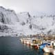 Viaggio Nord Lofoten Tromso Norvegia Esperienza Artica Reine Rorbuer Fiordo Montagna Inverno