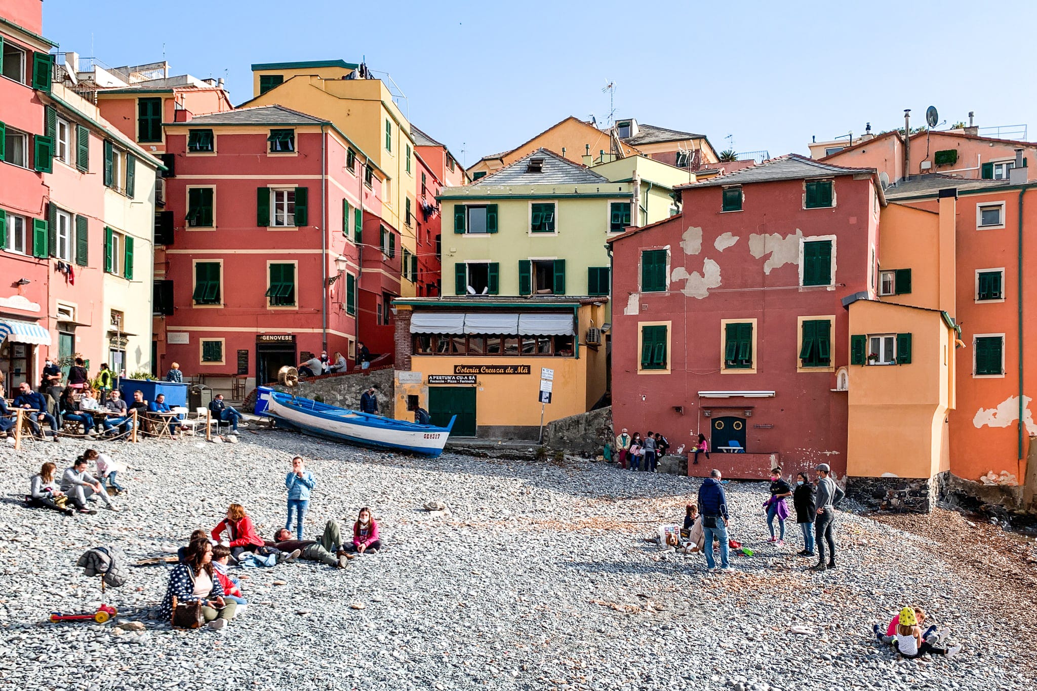 Travel Genova Boccadasse Spiaggia