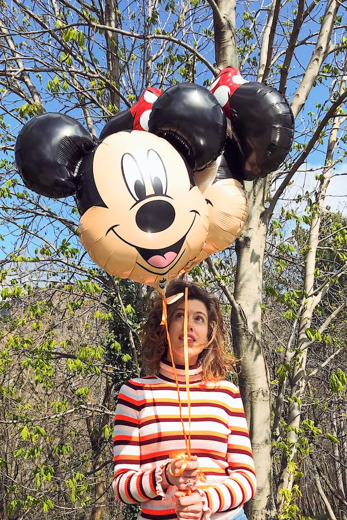 Avventurarsi Amore Mamma Palloncini Minnie Topolino