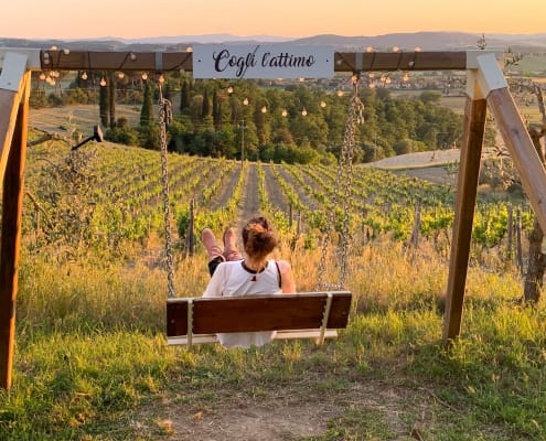 Coraggio Divertimento Armonia Mamma Pieve Sprenna Siena Toscana Viaggio Sostenibile