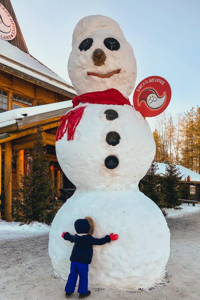 Passione Artico Villaggio Babbo Natale Pupazzo Neve