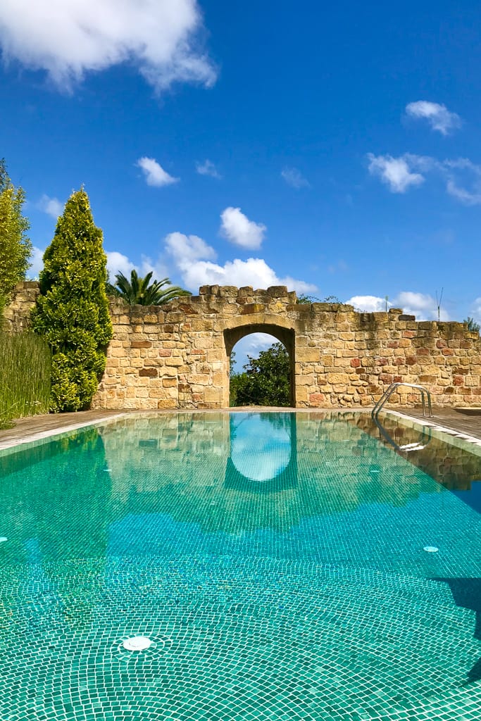 paesi baschi getaria hotel iturregi piscina