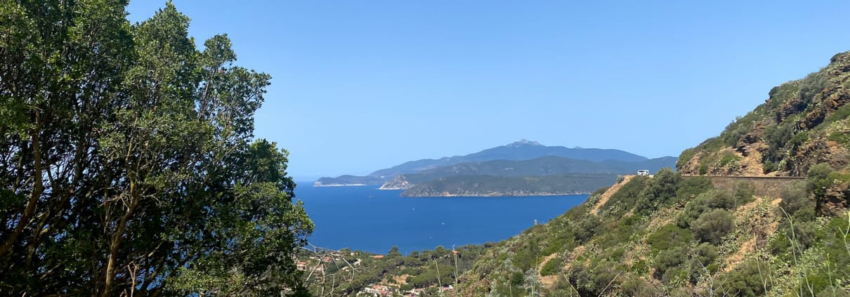 Valigia Elba Panorama Miniere Capoliveri Mare