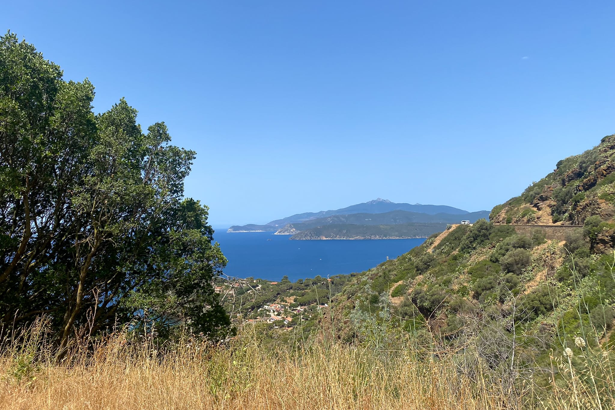 Valigia Elba Panorama Miniere Capoliveri Mare