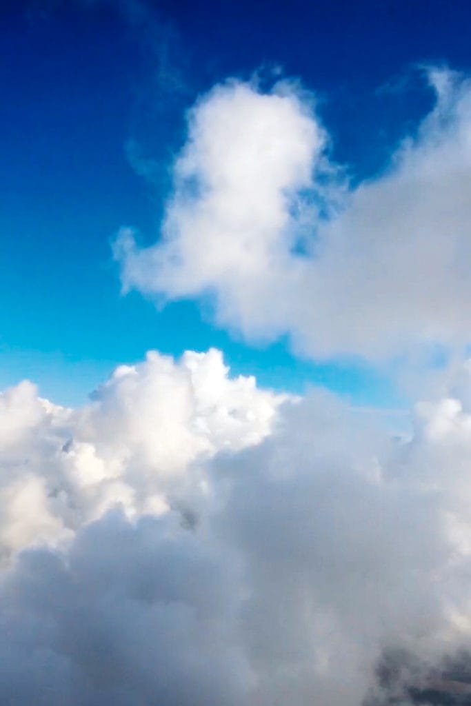 Luoghi Romantici Sereni Autunno Mickey Mouse Nuvole Cielo Azzurro Volo