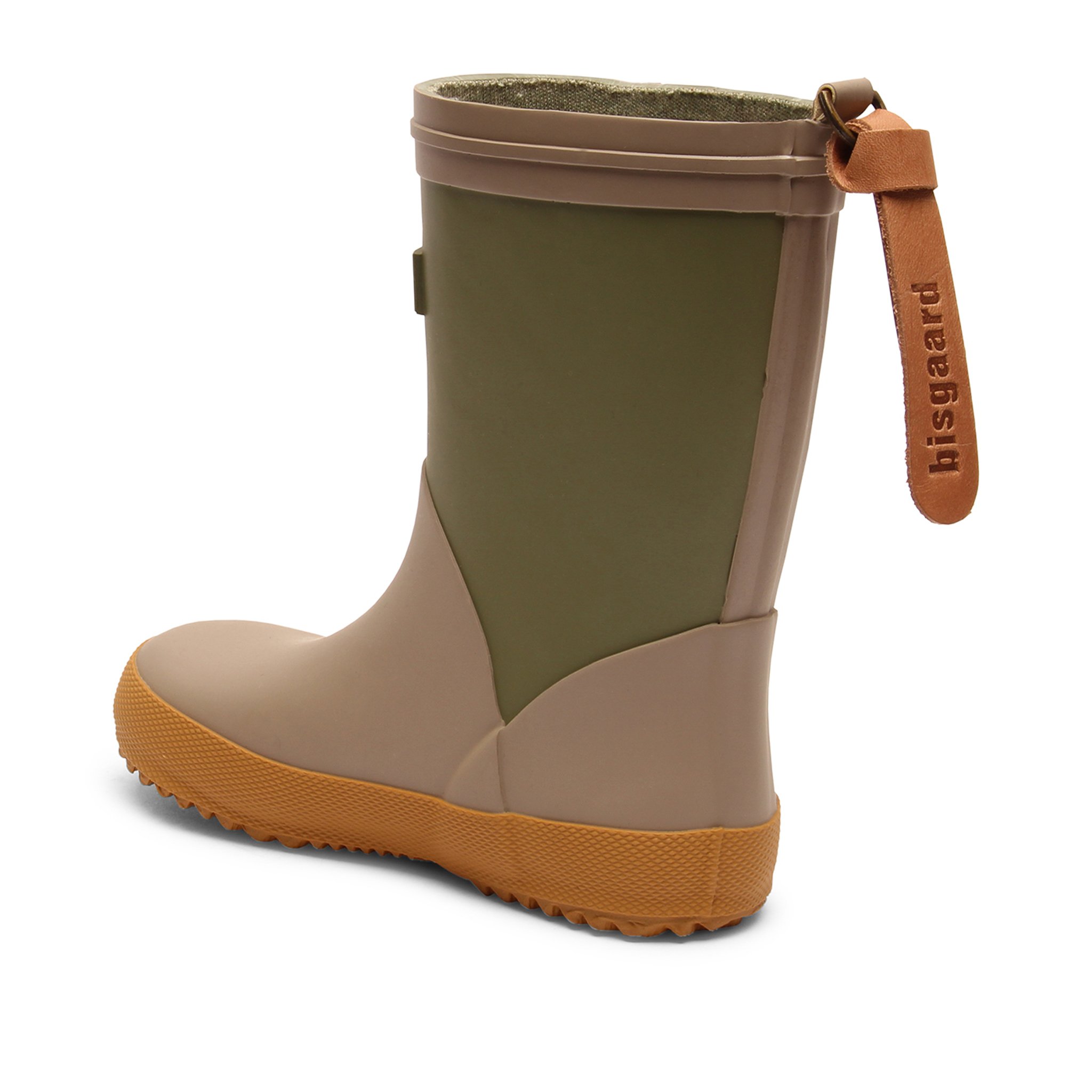 stivali da pioggia fashion II oliva bambini vista dietro stivali da pioggia fashion II oliva bambini vista dietro