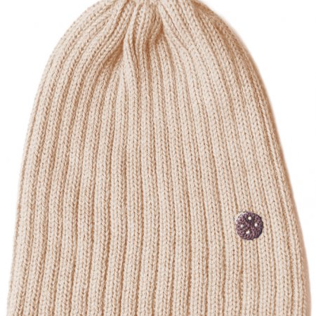 cappello ponpom rosa bambina bambini montagna inverno sostenibile