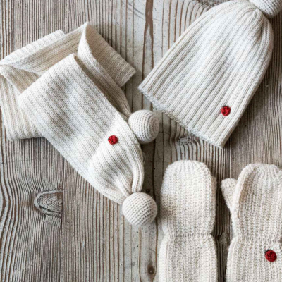 pompom, carl avorio, cappello, bambino, lusso, caldo
