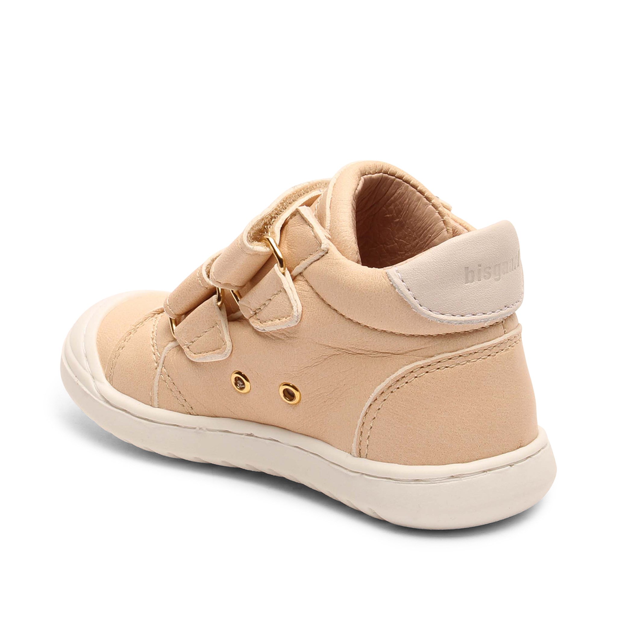 scarpe sneakers primi passi tenna crema bisgaard dettaglio dietro scarpe sneakers primi passi tenna crema bisgaard bambino bambina lusso