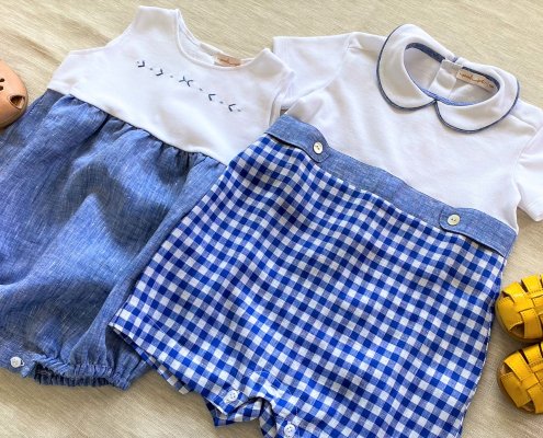 look sostenibili bambini cerimonia estate neonata made in italy marche lusso bambina