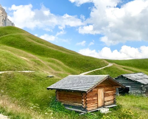 alta badia montagna dolomiti colfosco paradiso pace serenita