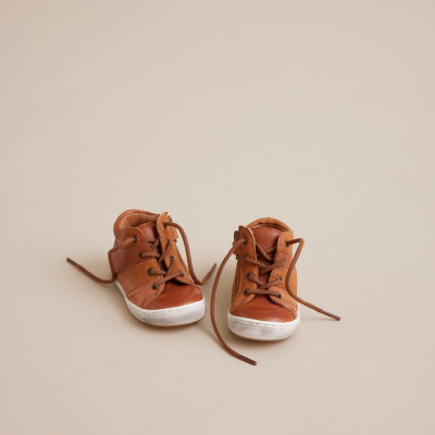 Sneakers primi passi Bisgaard bambino brandy