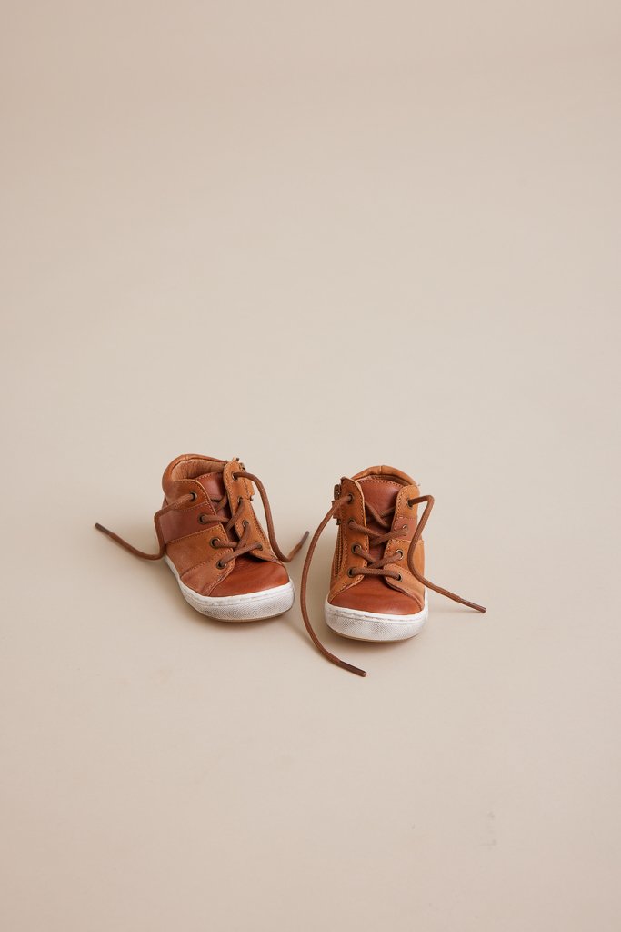 Sneakers primi passi Bisgaard bambino brandy
