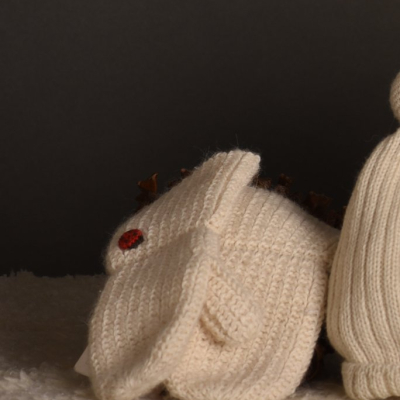 guanti avorio neonato neonata bambino bambina caldi lusso baby mittens starry ivory esencia alapca luxury clothing children