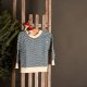 nordica foglia di te maglia bambino calda alpaca lana inverno
