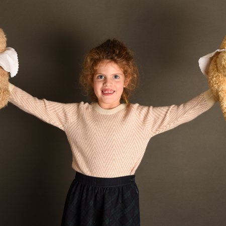 maglia in alpaca bambina nordica rosa esencia elegante calda per l'inverno