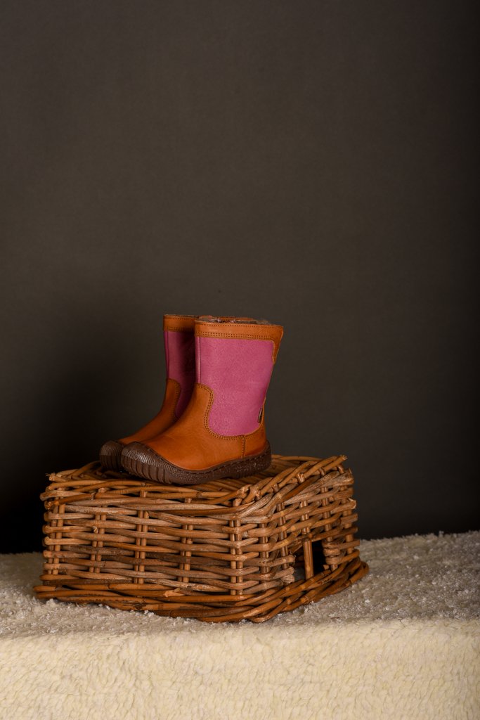 stivaletti-bisgaard-feiya-01a Stivaletti per bambina rosa Bisgaard Feiya in pelle naturale per l'inverno