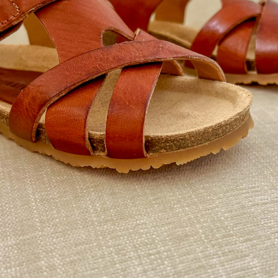 sandali aiden cognac scarpe bisgaard italia bambini bambino kids shoes luxury