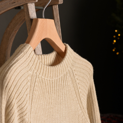bellissima maglia in alpaca per l'inverno per donna