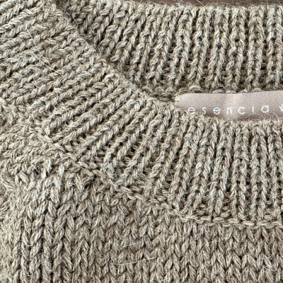 esencia sweater woman naja dove luxury knitwear