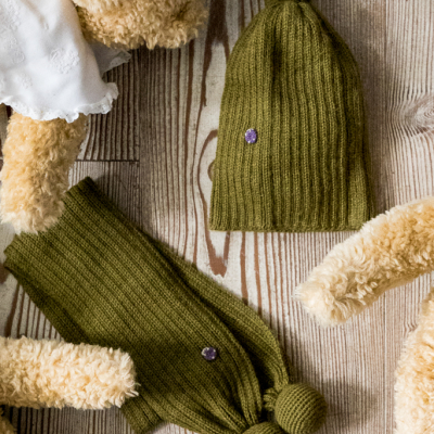 sciarpa alpaca per bambini carl oliva brand esencia lusso sostenibile