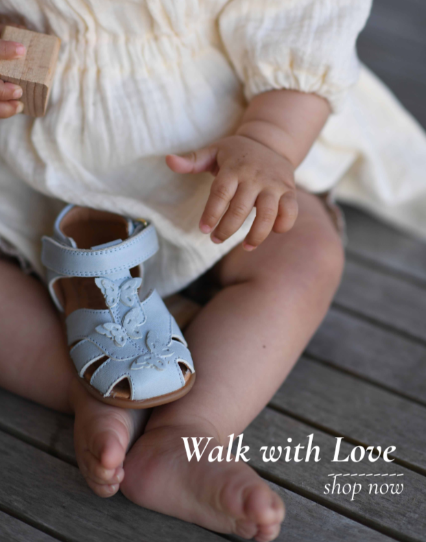 sustainable sandals for girl and baby girl from the sustainable brand bisgaard